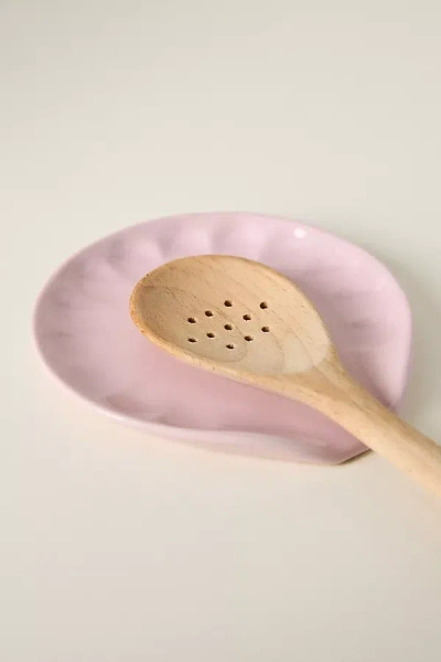Anthropologie Amelie Latte Portuguese Stoneware Spoon Rest