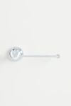 Anthropologie Amor Heart Toilet Paper Holder In Silver