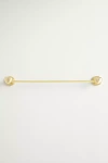 Anthropologie Amor Heart Towel Bar In Gold