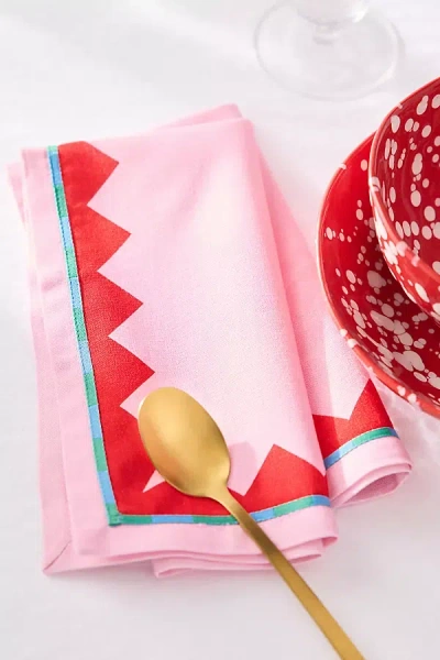 Anthropologie Amrita Assorted Napkins, Set Of 4 In Multi