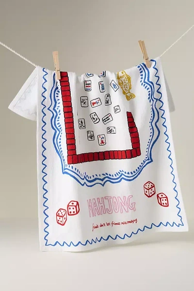 Anthropologie Amuse La Bouche Board Dish Towel In Multi