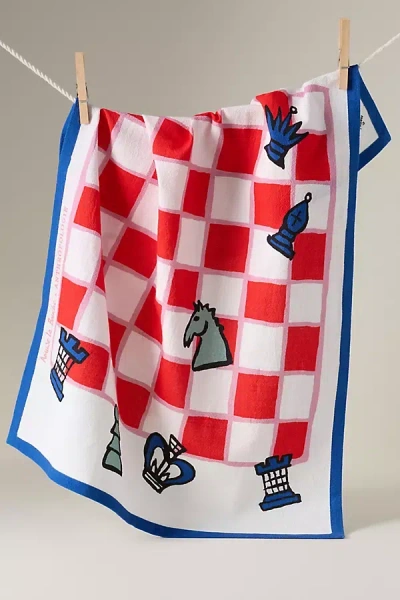 Anthropologie Amuse La Bouche Board Dish Towel In Multi