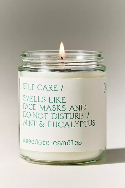Anthropologie Anecdote Fresh Self Care Glass Candle In Multi