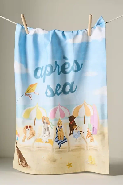 Anthropologie Apres Beach Dish Towel In Multi