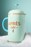 Anthropologie Après Ski French Press In Green