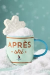 Anthropologie Apres Ski Stoneware Mug In Green