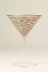 Anthropologie Arabesque Martini Glass In Multi