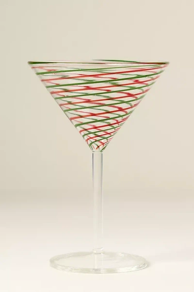 Anthropologie Arabesque Martini Glass In Multi