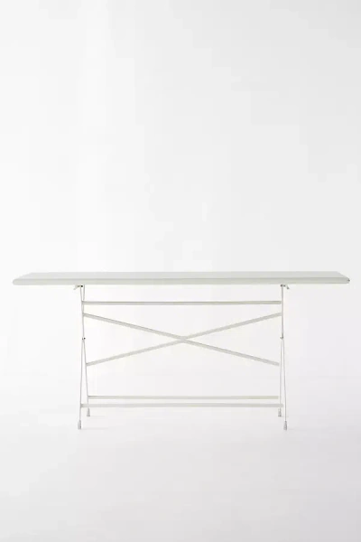 Anthropologie Arc En Ciel Indoor/outdoor Dining Table In Neutral