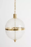 Anthropologie Ariella Etched Glass Pendant