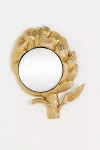 Anthropologie Artichoke Harvest Petite Mirror In Brown