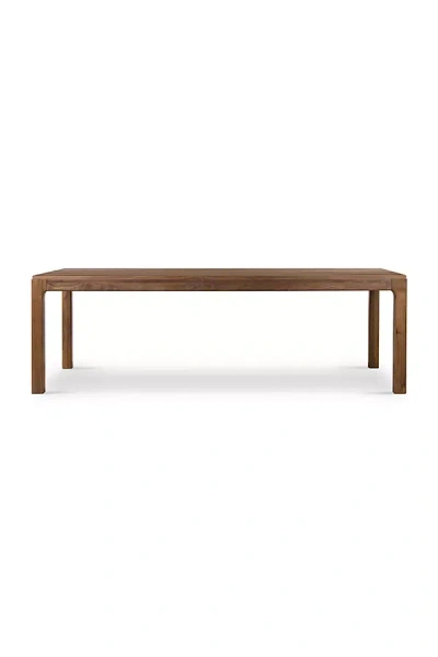 Anthropologie Arturo 94" Rectangular Dining Table In Brown