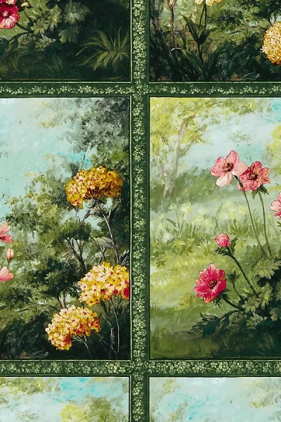 Anthropologie Artus Wallpaper In Multi
