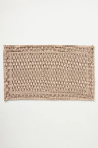 Anthropologie Athens Bath Mat In Beige