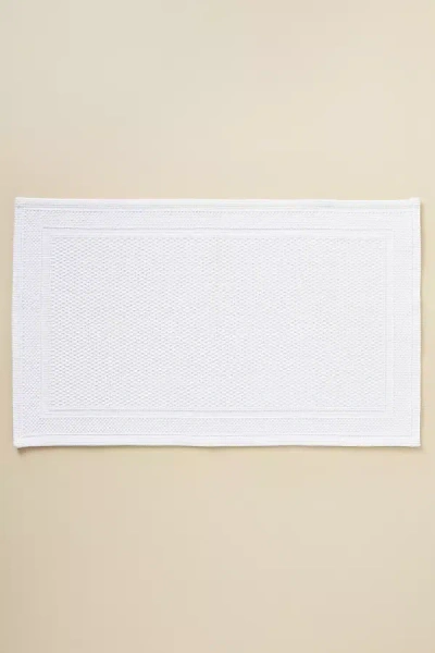 Anthropologie Athens Bath Mat In White