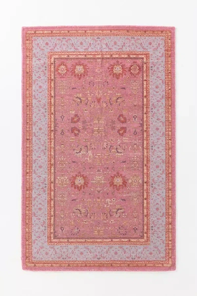 Anthropologie Augusta Persian-inspired Tufted Rug In Red
