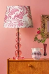 Anthropologie Aurora Table Lamp In Pink