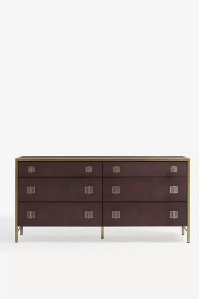 Anthropologie Autumn Six-drawer Dresser In Brown