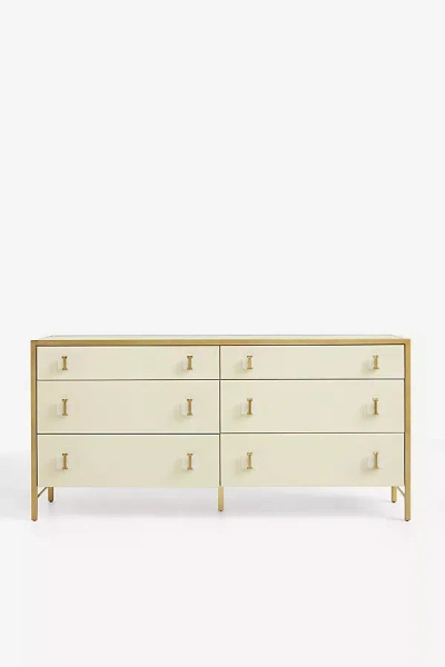 Anthropologie Autumn Six-drawer Dresser In Animal Print