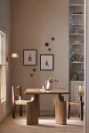Anthropologie Ava Rectangular Oak Dining Table