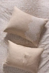 Anthropologie Avery Cotton & Linen Woven Shams, Set Of 2