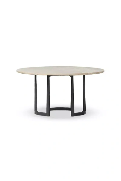 Anthropologie Axtell Lunar Marble Small Coffee Table