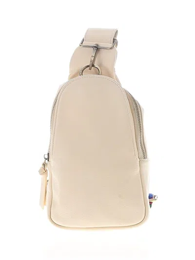 Pre-owned Anthropologie Backpack In Ivory