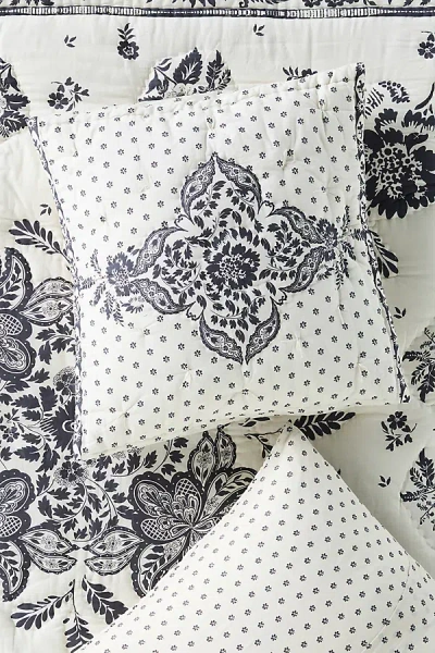 Anthropologie Bandana Cotton Euro Sham