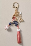 Anthropologie Baseball Bag Charm In Red