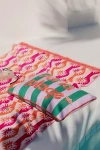 Anthropologie Beach Vibes Embroidered Indoor/outdoor Pillows
