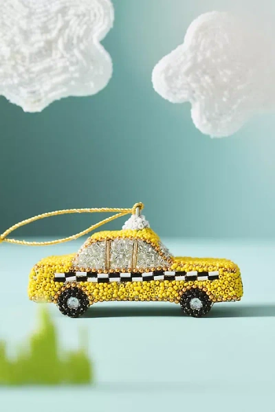 Anthropologie Beaded Travel Ornament In Multi