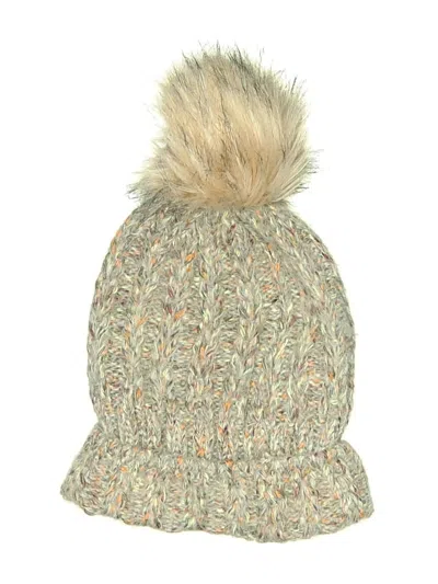 Pre-owned Anthropologie Beanie Hat In Gray