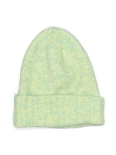 Pre-owned Anthropologie Beanie Hat In Green