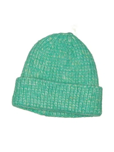 Pre-owned Anthropologie Kids' Beanie Hat In Teal