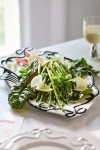 Anthropologie Benedita Bow Ceramic Stoneware Platter In Multi