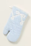 Anthropologie Benedita Bow Oven Mitt In Blue