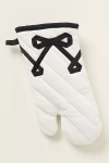 Anthropologie Benedita Bow Oven Mitt In White