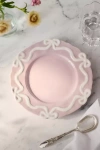 Anthropologie Benedita Bow Stoneware Side Plates, Set Of 4
