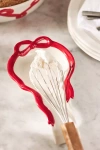 Anthropologie Benedita Bow Stoneware Spoon Rest In Multi