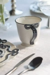 Anthropologie Benedita Stoneware Mug In White