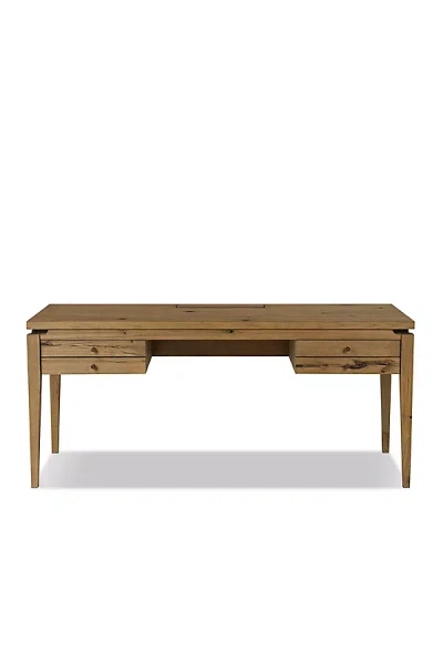 Anthropologie Bergstrom Oak Desk