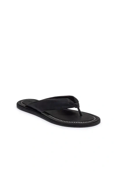 Anthropologie Bernardo Salt Thong Slides In Black