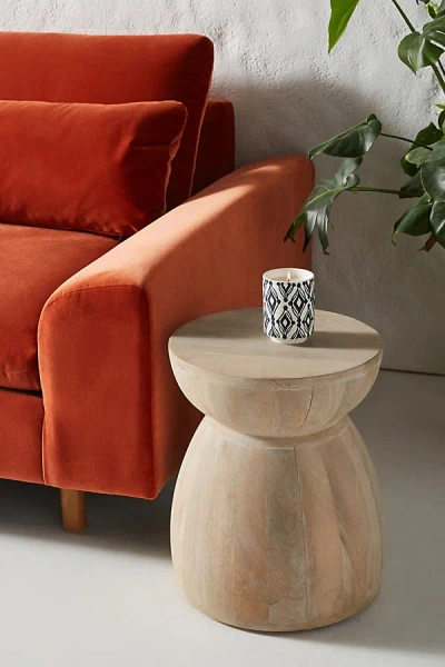 Anthropologie Betania Side Table In Beige