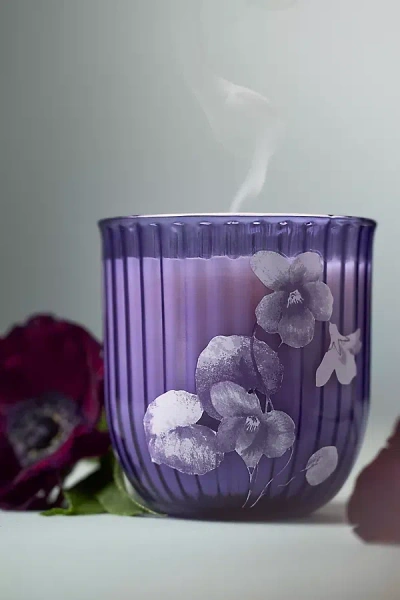 Anthropologie Birth Month Flower Boxed Candle
