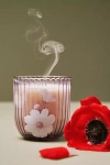 Anthropologie Birth Month Flower Boxed Candle In Purple