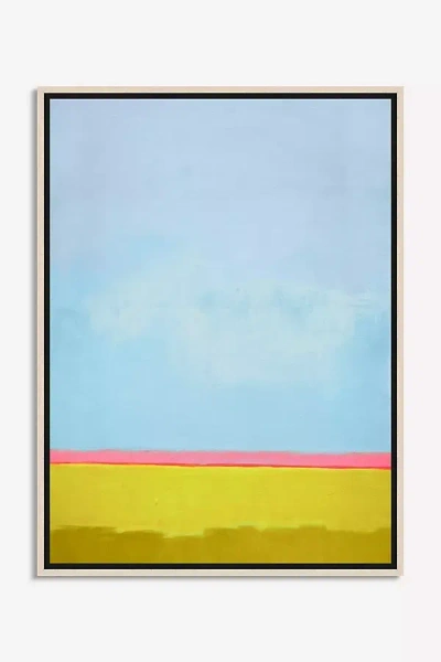 Anthropologie Blue Sunshine Wall Art In Multi