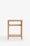 Anthropologie Bobbin Side Table In Brown