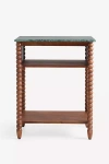 Anthropologie Bobbin Side Table In Brown