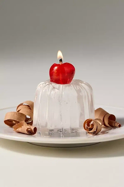 Anthropologie Bodi Floral Twilight Fig Shaped Wax Candle In Multi