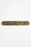 Anthropologie Bonjour Hook Rack In Multicolor